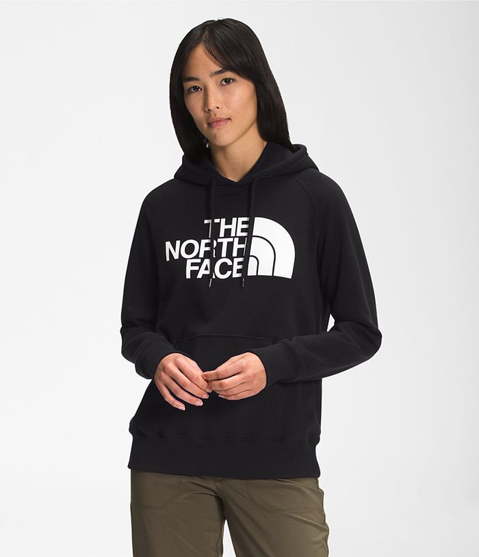 The North Face Hoodie Dames Half Dome Pullover AEZJ83017 - Zwart